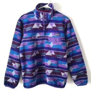 Patagonia Synchilla Aztec Fleece Pullover Jacket